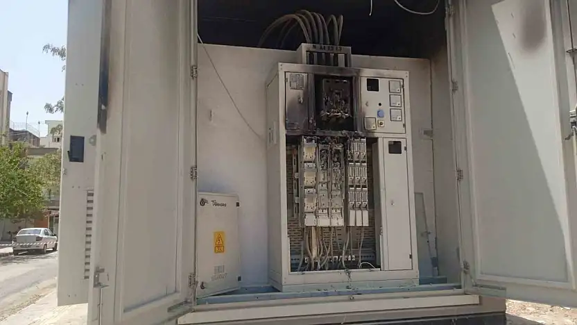 Adıyaman'da Kavurucu Sıcaklar Elektrik Trafosunu Yaktı