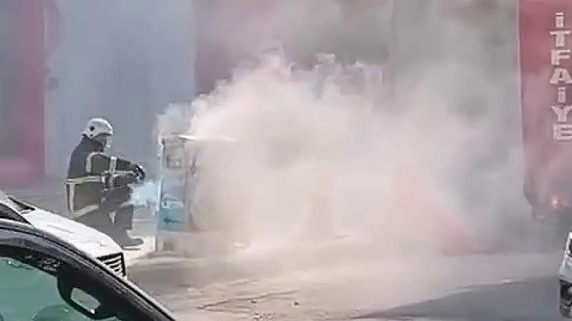 Adıyaman'da 43 derecelik sıcaklık trafoyu yaktı