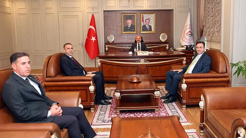 Sincik heyetinden Vali Varol'a ziyaret