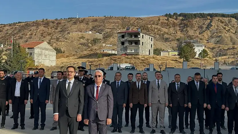 Sincik'te 10 Kasım Atatürk'ü anma töreni düzenlendi