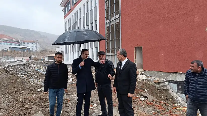 Sincik'te 12 derslikli özel eğitim okulunda çalışmalar başladı