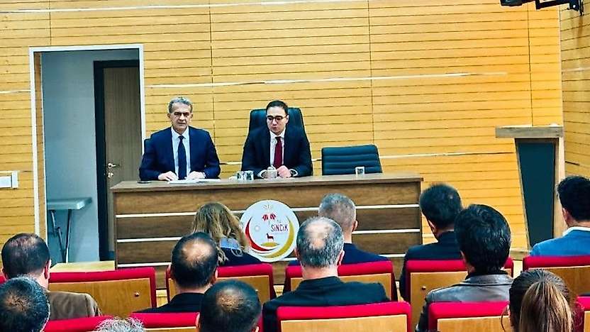Sincik'te Ekim Ayı Eğitim Değerlendirme Toplantısı gerçekleştirildi