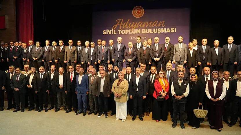 TBMM Başkanı Numan Kurtulmuş, Adıyaman'da Sivil Toplum Buluşması Programına katıldı