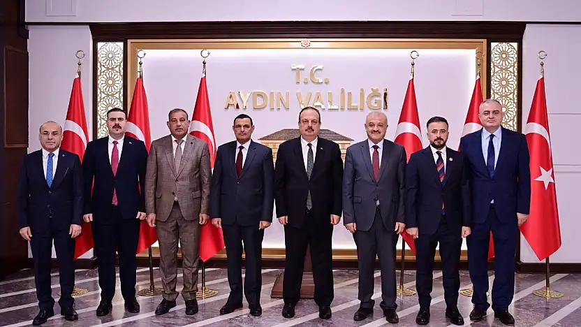 Tohum Yetiştiricileri Alt Birliği'nden Aydın Valisi Yakup Canbolat'a ziyaret