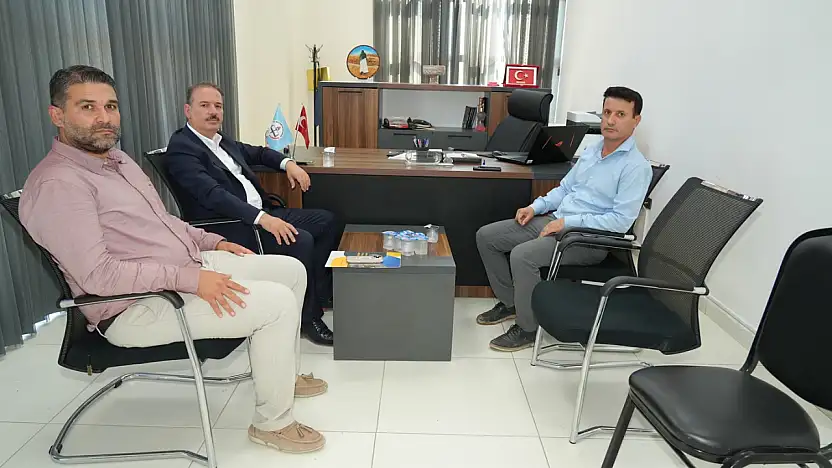 Tosun'dan Samsat İlçe Milli Eğitim müdürlüğüne ziyaret
