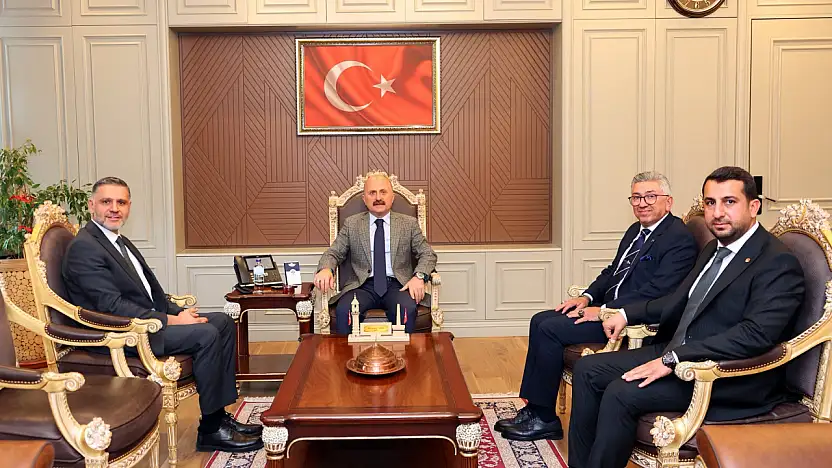 TSKGV Genel Müdürü Topçu'dan Vali Varol'a ziyaret