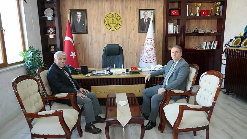 Türk Eğitim-Sen'den İl Millî Eğitim Müdürü'ne Vefa Ziyareti