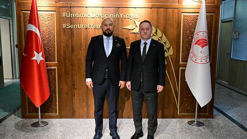 TÜRKTOB Başkanı Yıldırım'dan Çolakoğlu'na ziyaret