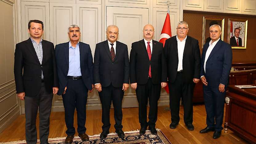 TYAB Heyetinden Adıyaman Valisi Abdullah Küçük'e Ziyaret