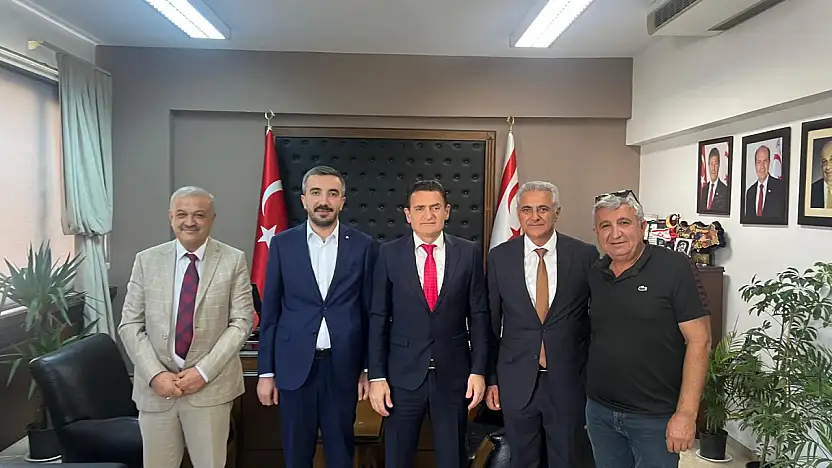 TYAB ve TÜRKTOB Heyeti KKTC'de önemli temaslarda bulundu