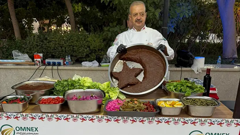 Umman'da Adıyaman Çiğköftesine yoğun ilgi