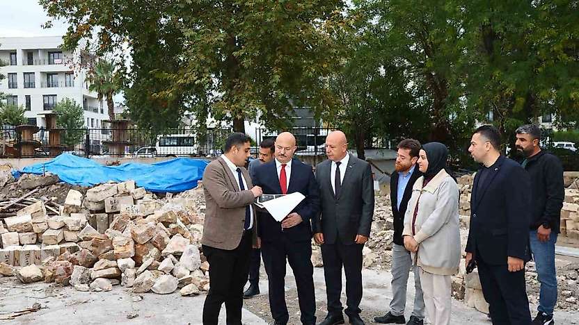Vali Küçük'ten Arkeoloji Müzesi İnşaatına Yakın Takip