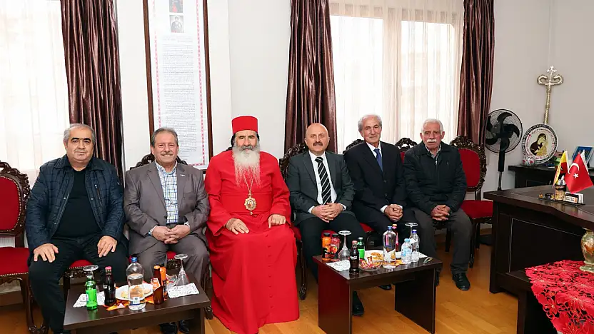 Vali Varol'dan Adıyaman Süryani Kadim Metropolitliğine ziyaret