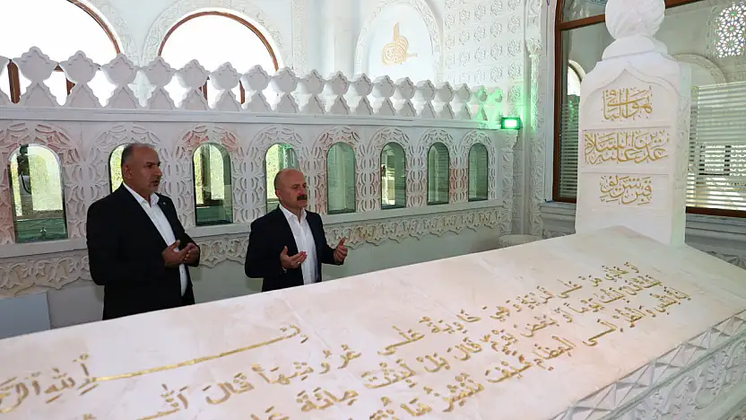 Vali Varol Hz. Üzeyir Peygamber Külliyesini ziyaret etti