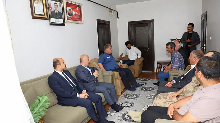 Vali Varol: 'Kahraman şehidimizin ruhu şad mekânı cennet olsun'