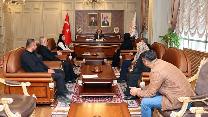 Vali Varol Şehit yakınlarıyla bir araya geldi