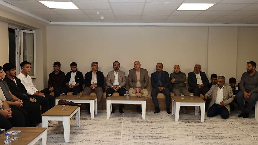 Veysel Karani Erkek Öğrenci Yurdunda Gönül Gönüle Hasbihal