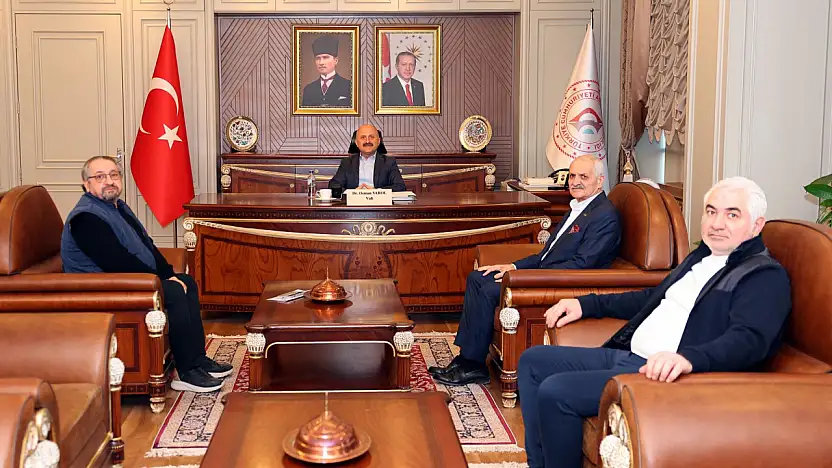 Yalçın ailesinden Vali Varol'a ziyaret