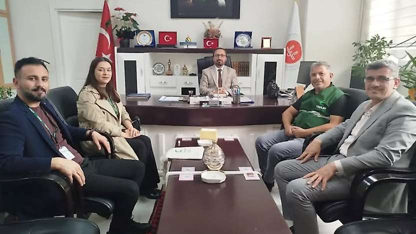 Yeşilay Adıyaman Şubesinden İl Müftüsü Şavlı'ya ziyaret