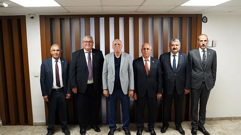 Ziraat Odası başkanlarından Şemsi Bayraktar'a ziyaret