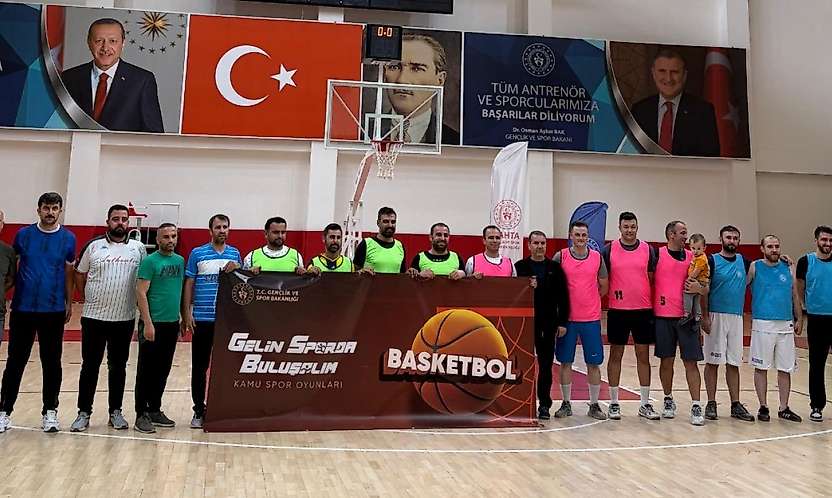 4. Kamu Spor Oyunları 3x3 Basketbol Turnuvası Kahta'da Tamamlandı