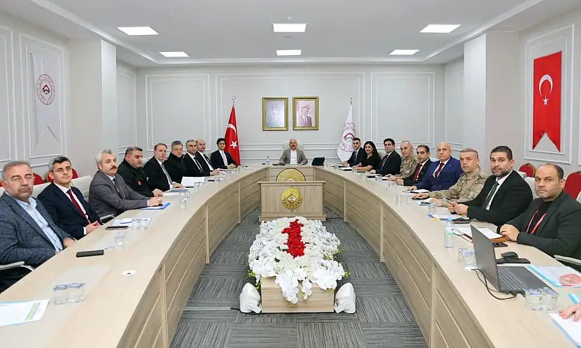 6 Şubat Yıldönümü öncesi alınacak tedbirler ele alındı