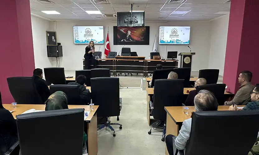 Adıyaman Belediyesi personeline iş hukuku eğitimi