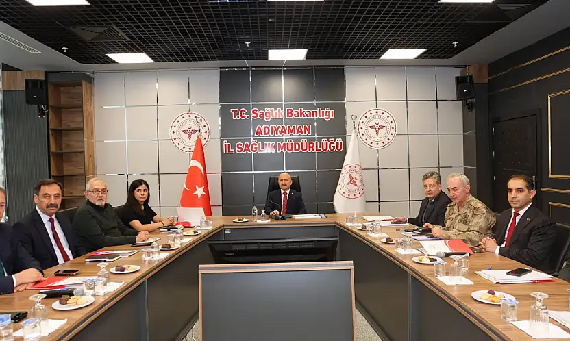 Adıyaman'da Bağımlılıkla Mücadele İl Koordinasyon Kurulu toplantısı gerçekleştirildi