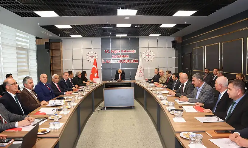 Adıyaman'da Bağımlılıkla mücadele il koordinasyon kurulu toplantısı gerçekleştirildi