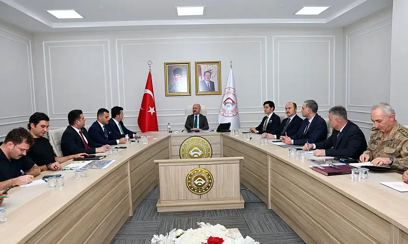 Adıyaman'da güvenlik toplantısı yapıldı