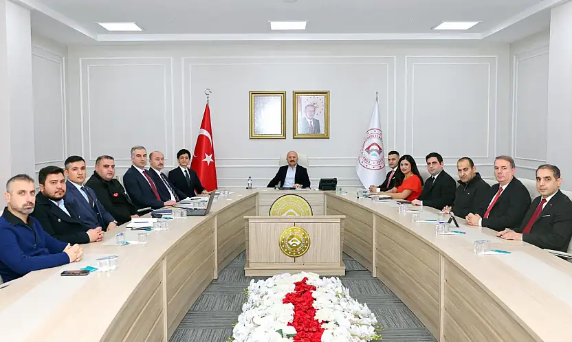 Adıyaman'da haftalık koordinasyon toplantısı gerçekleştirildi