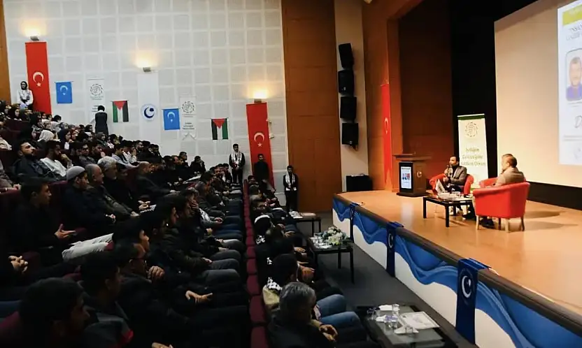 Adıyaman'da insanlığın gözyaşları Gazze ve Doğu Türkistan paneli düzenlendi