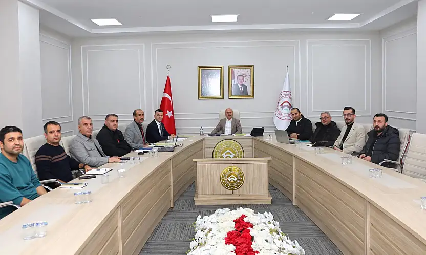 Adıyaman'da Kırsal afet konutları değerlendirme toplantısı gerçekleştirildi