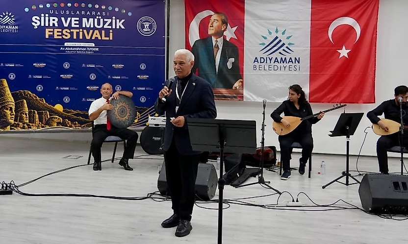 Adıyaman'da uluslararası şiir ve müzik festivali düzenlendi