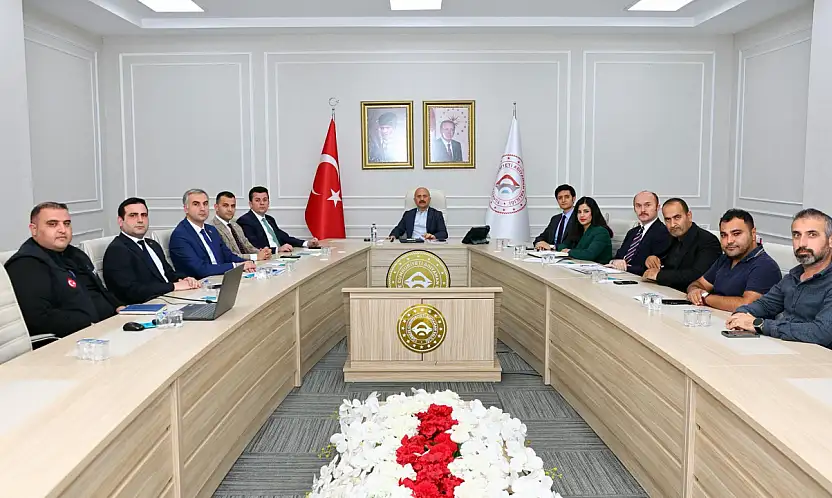 Adıyaman'da vali yardımcıları toplantısı gerçekleştirildi