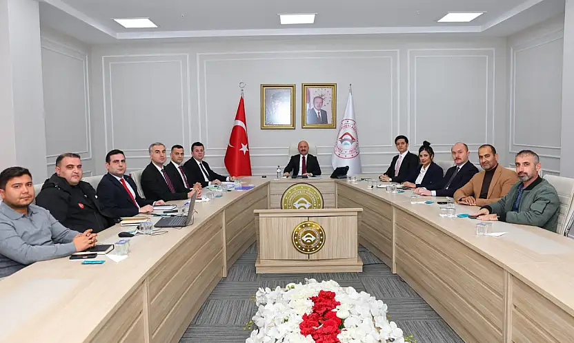 Adıyaman'da Vali Yardımcıları değerlendirme toplantısı yapıldı