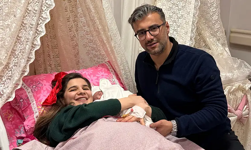 Adıyaman'da yeni yılın ilk bebeği doğdu