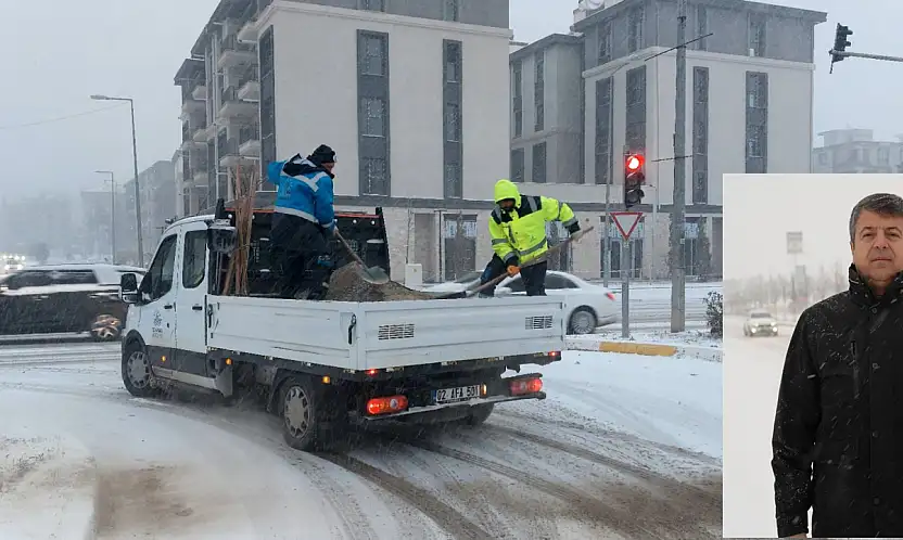 Adıyaman'da Yoğun Karla Mücadele: Belediye Ekipleri Teyakkuzda