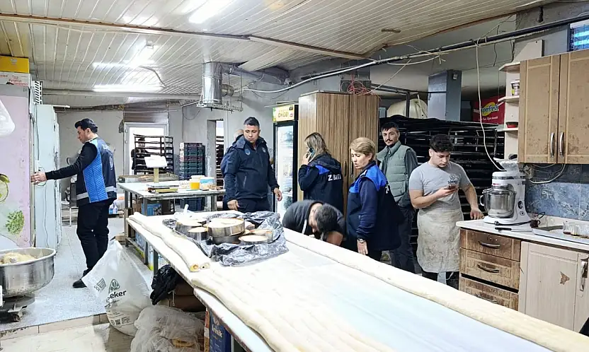 Adıyaman'da Zabıta Ekiplerinden fırın ve gıda işletmelerine sıkı denetim