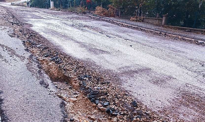 Adıyaman Gölbaşı'nda Sel Felaketi! Karayolunda Hasar Oluştu