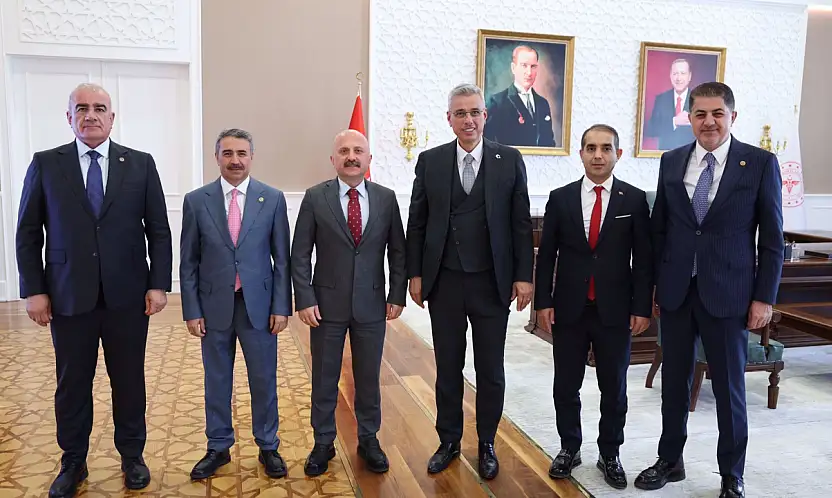 Adıyaman Heyetinden Sağlık Bakanı Memişoğlu'na ziyaret