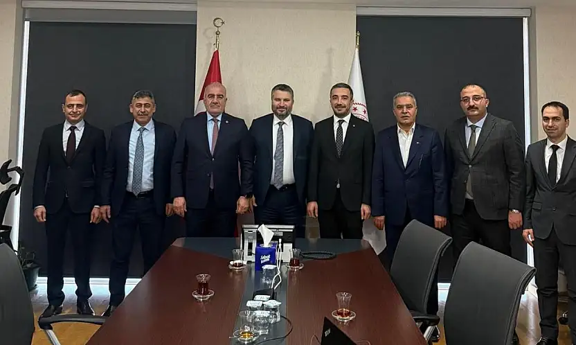 Adıyaman Heyetinden Sanayi ve Teknoloji Bakanlığına ziyaret