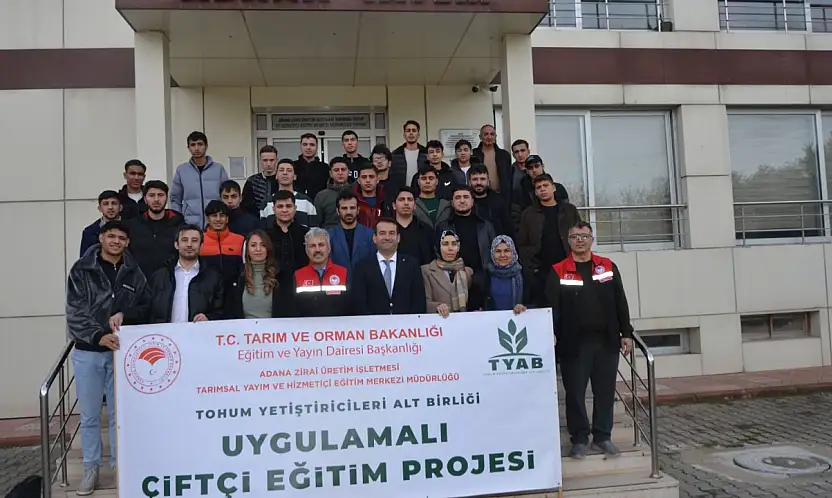 Adıyaman Tarım Lisesi öğrencilerinin Çiftçi eğitim programı başarıyla tamamlandı