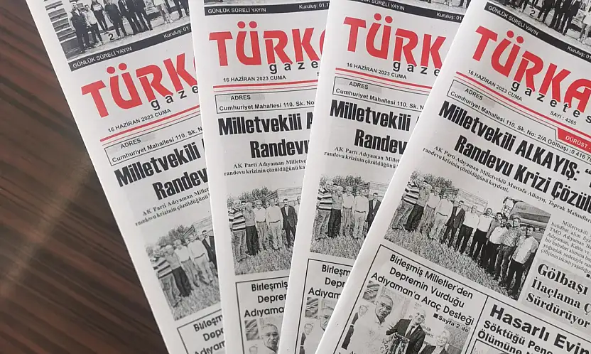 Adıyaman Türkay Gazetesi 26 yaşında!
