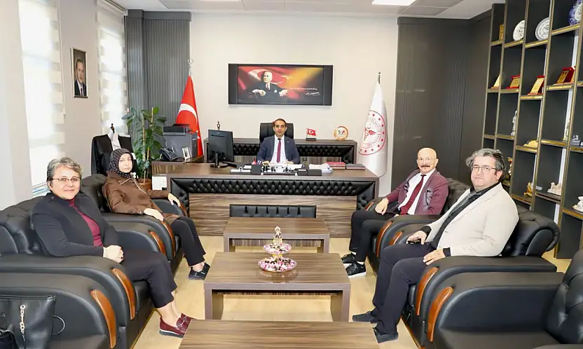 Adıyaman Üniversitesi heyetinden Sağlık Müdürü Şirik'e ziyaret