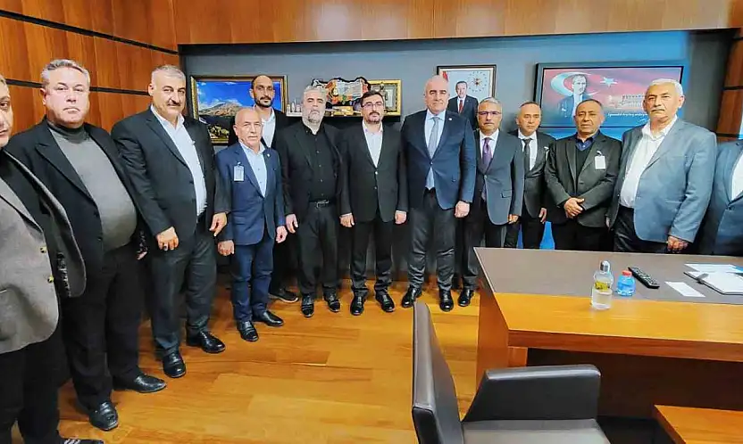 AESOB heyetinden TBMM'de esnaf gündemi