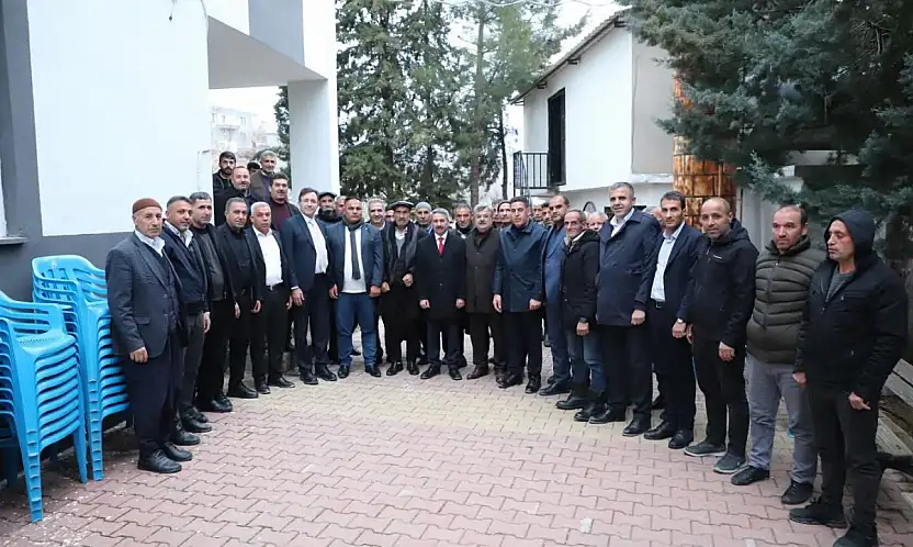 AK Parti heyetinden Sincik Çamdere Köyüne ziyaret