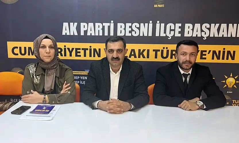AK Pati Besni ilçe teşkilatı haftalık toplantısı yapıldı
