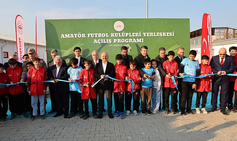 Amatör Futbol Kulüpleri Yerleşkesi hizmete açıldı