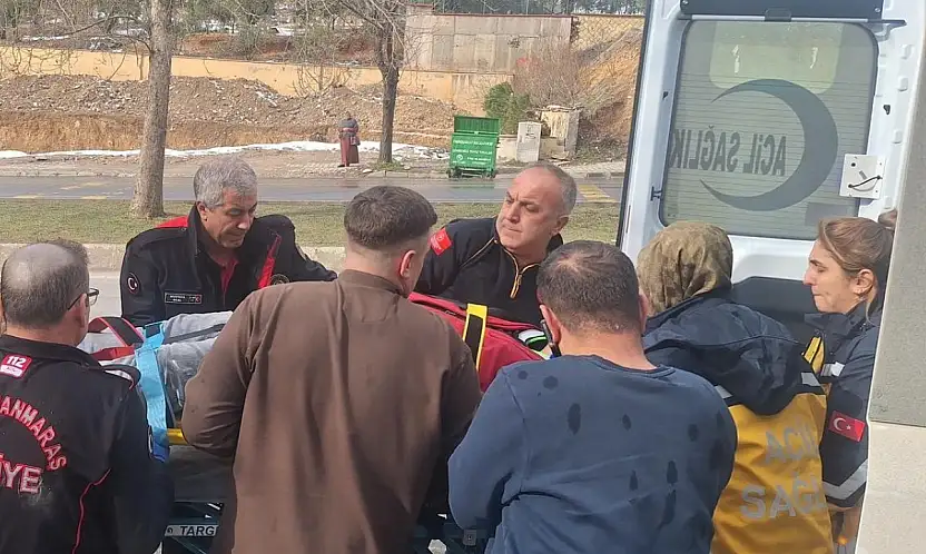 Asansör boşluğuna düşen şahıs kurtarıldı